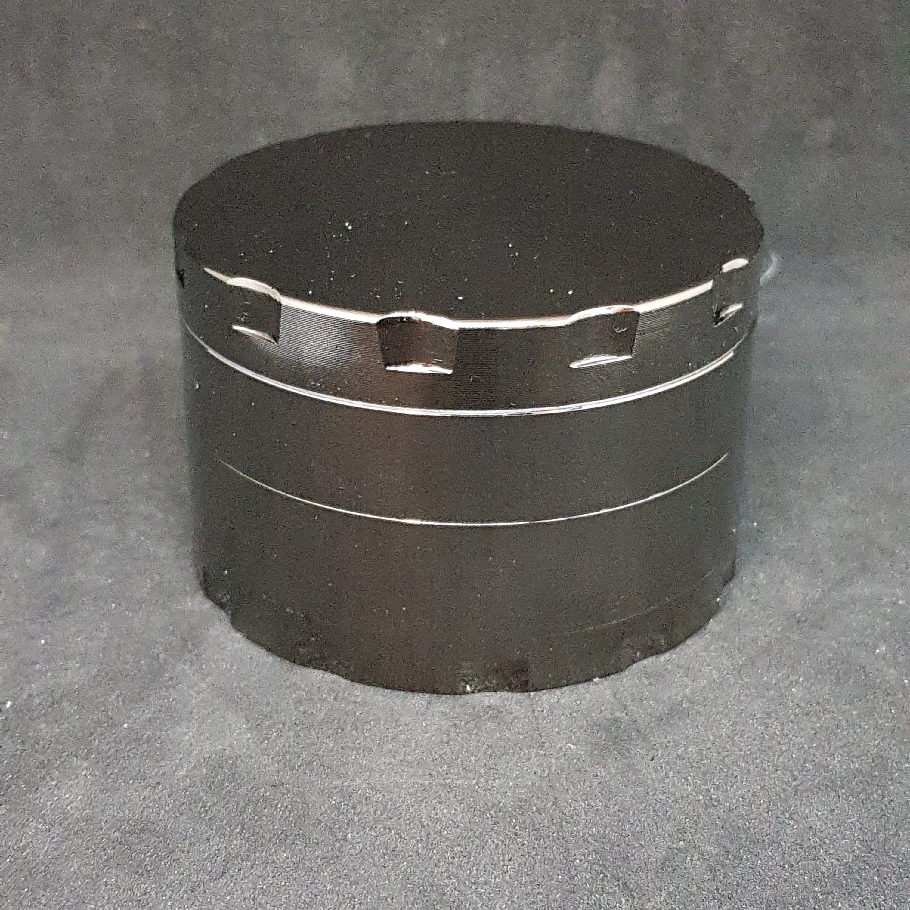 Black Chrome Metal Grinder - 60mm - 4 Part