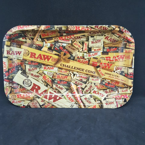 RAW Metal Rolling Tray - Mix - Small