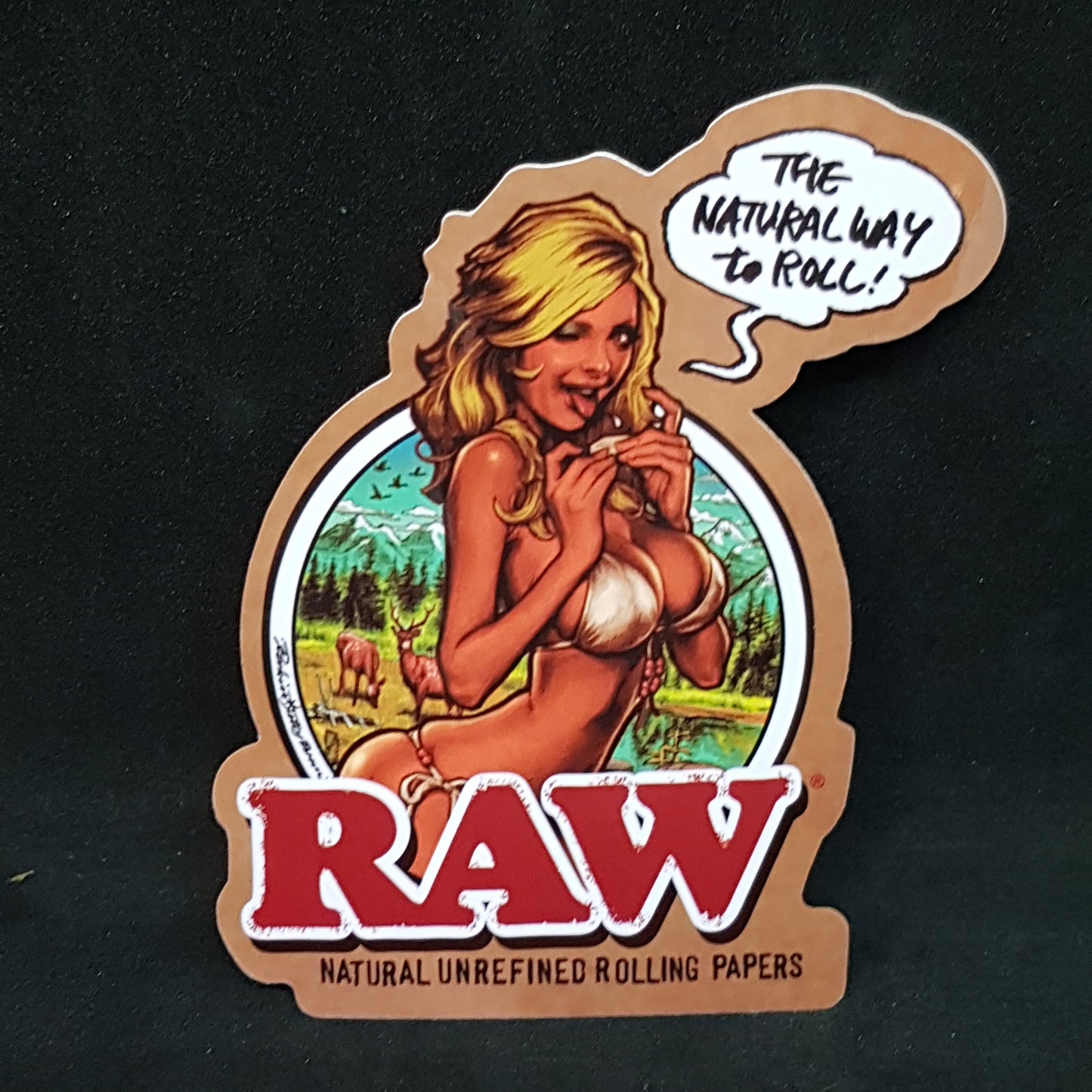 RAW-stickerstijl 1 - RAW Girl Japan