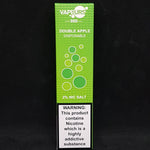 Vapeurs 2% Nic Salt - 600 Puffs - Disposable Vape Pen - Double Apple