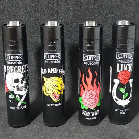 Clipper Lighter - Tattoo Sentences