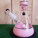 Grace Glass - Pearl Series Pink Bong - H: 30cm