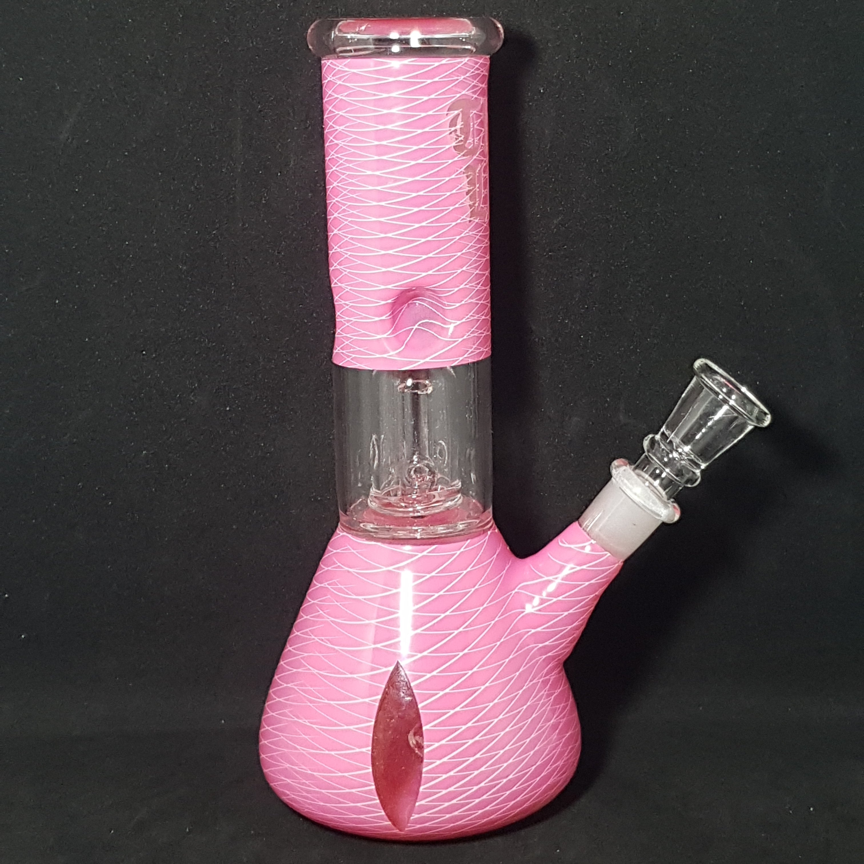 Thug Life - Glass Bong - Pink Beaker - H: 21cm