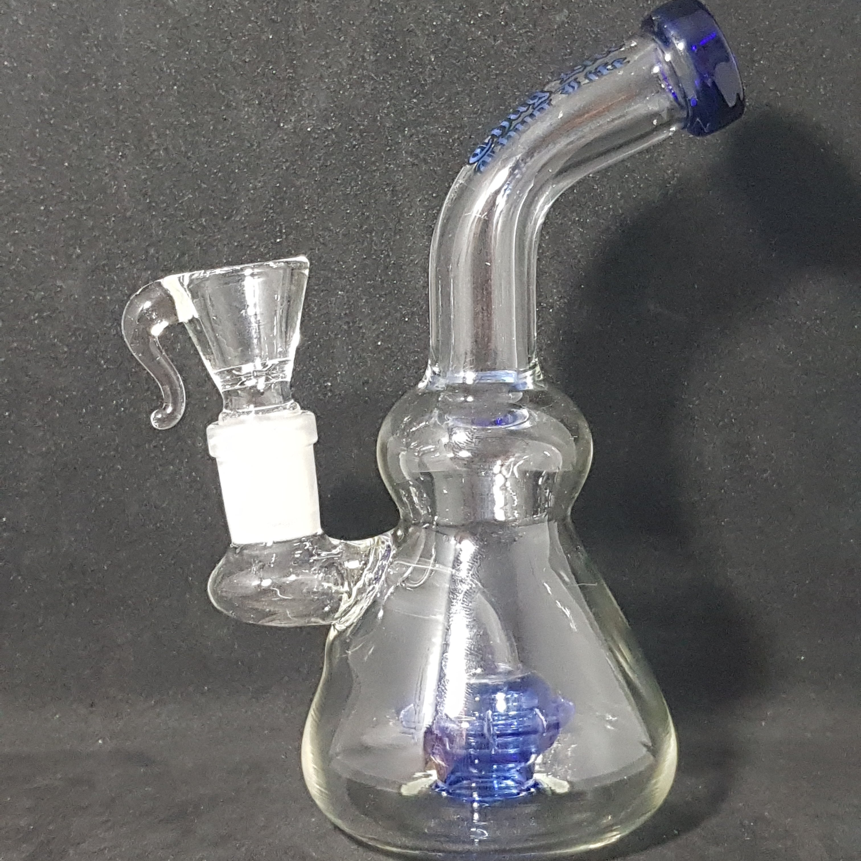 Thug Life - Glass Bong - Blue Beaker Special - H: 16cm