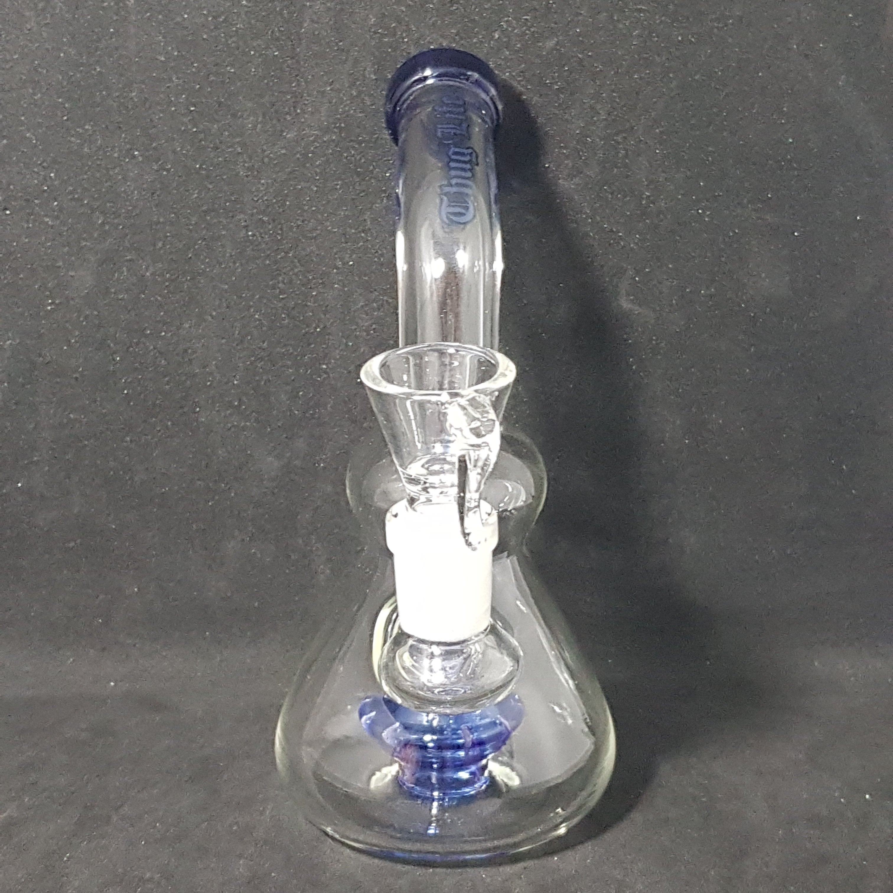 Thug Life - Glass Bong - Blue Beaker Special - H: 16cm