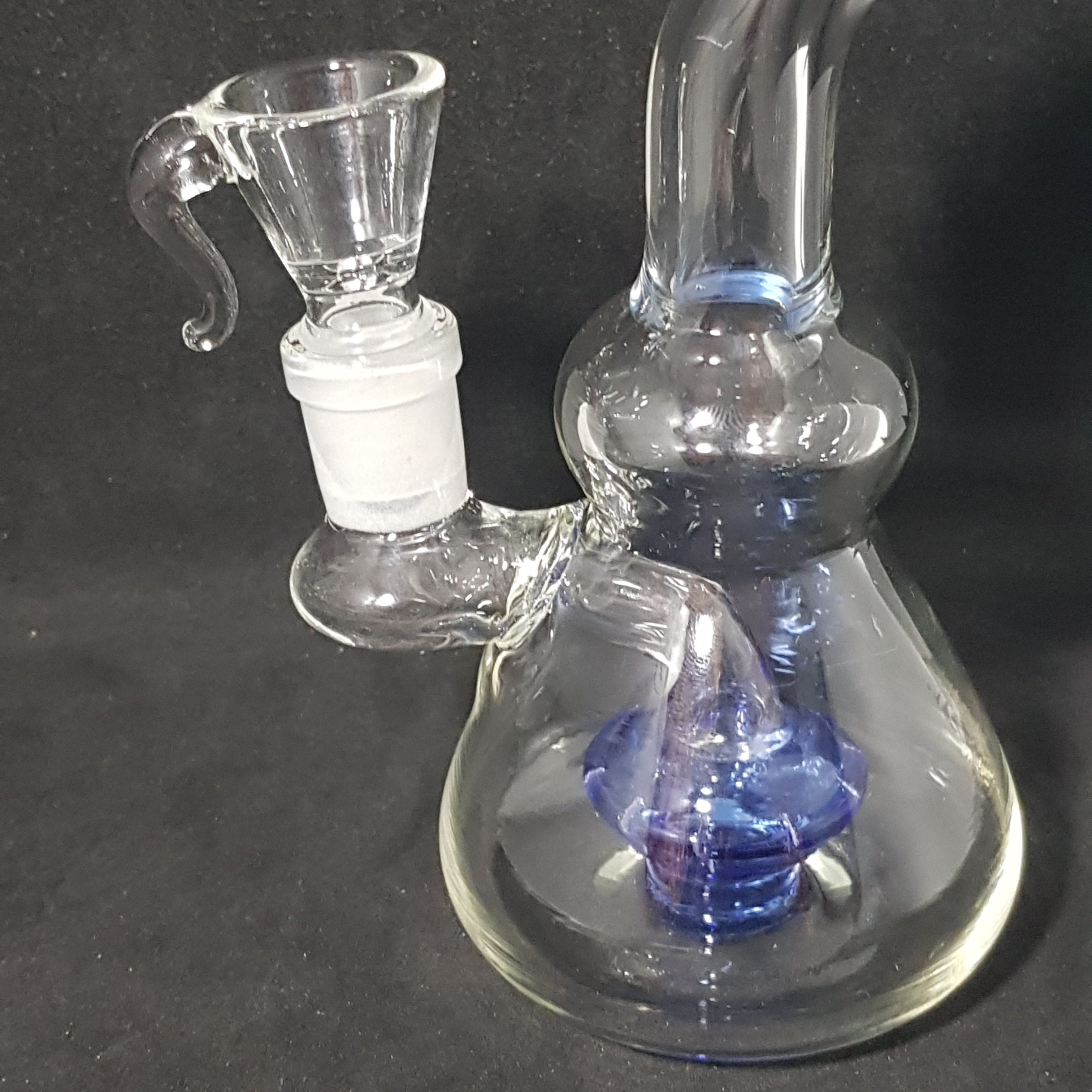 Thug Life - Glass Bong - Blue Beaker Special - H: 16cm