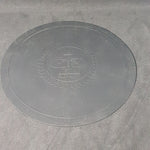 Grace Glass | Small silicon Pad - Underlay for Bongs- BLACK Ø:170mm
