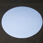 Grace Glass | Small silicon Pad - Underlay for Bongs- BLUE Ø:170mm