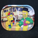 Simpsons Breaking Bad - Mini Metal Rolling Tray