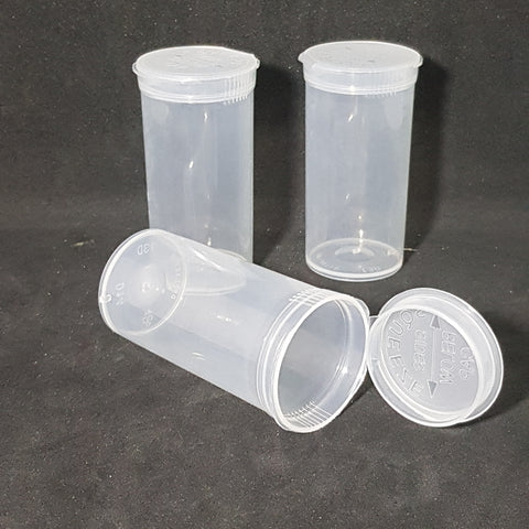 Pop Top Plastic Storage Tub - 13 Dram - 30mm