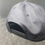 RAW Flat Snapback Poker Cap - Black on Black