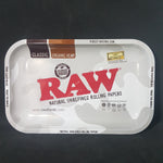 RAW Metal Rolling Tray - Arctic Camo - Small