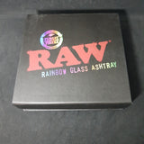 RAW Rainbow Glass Ashtrayu