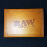 RAW x RYOT Natural Wood Rolling Box