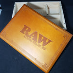 RAW x RYOT Natural Wood Rolling Box