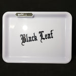 Black Leaf Glow Tray - White