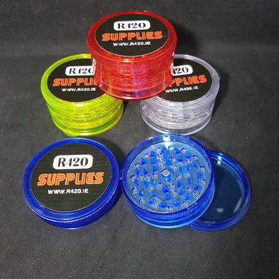 R420 Plastic 3 Piece Grinder - 60mm