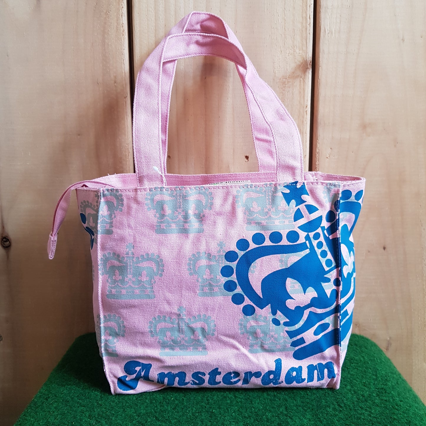 Canvas Amsterdam Tas - Roze