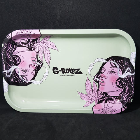 G-Rollz "Reflect" Metal Rolling Tray - Small