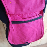 Handmade Shoulder Bag from India - Pink with Elephant Design