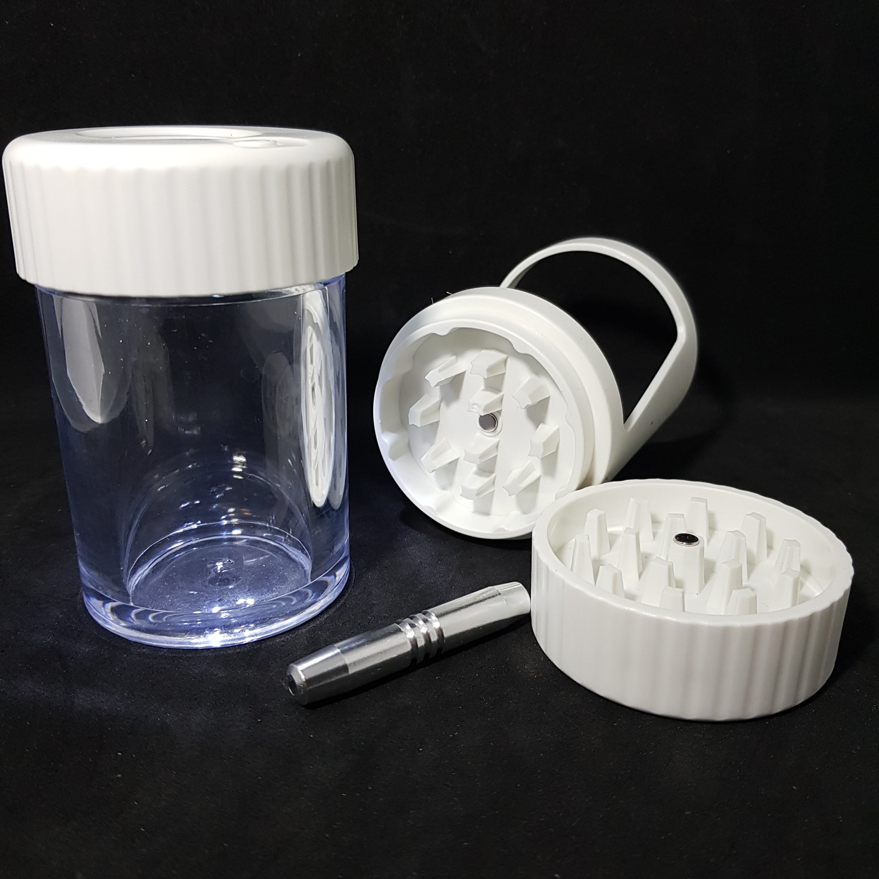 Best Buds Light Up Jar with Grinder and Pipe