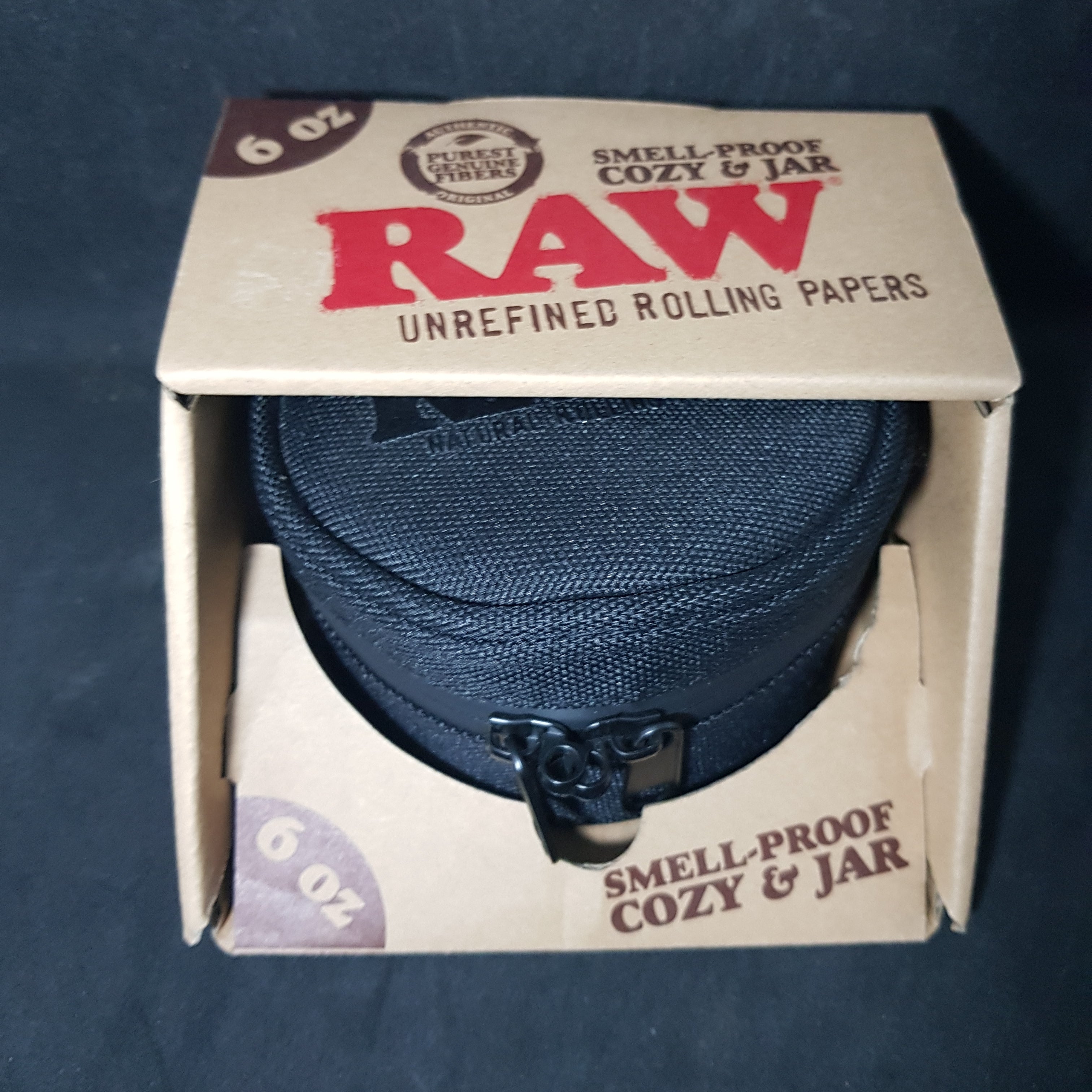 RAW Smell Proof Cosy and Mason Jar - Small 6oz