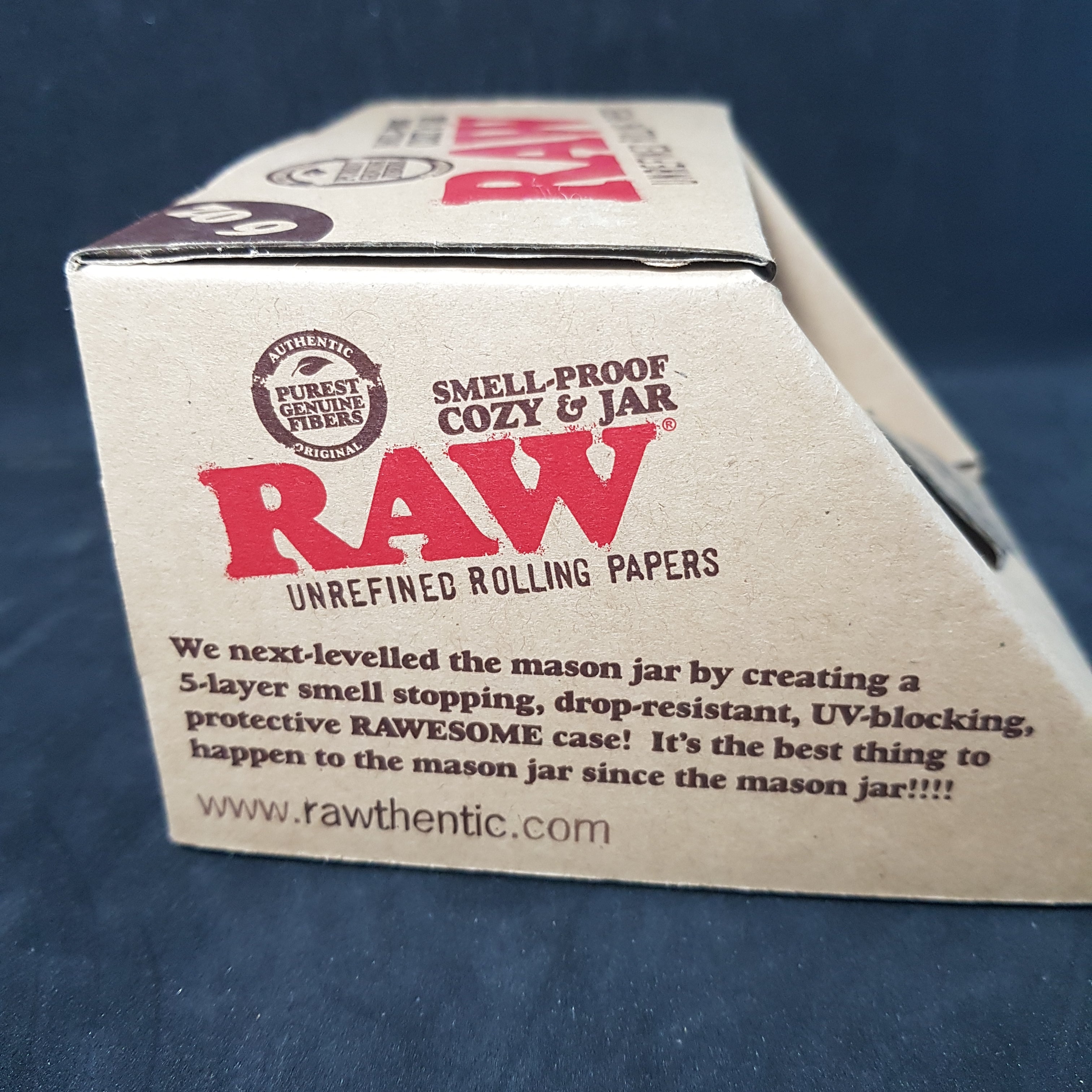 RAW Smell Proof Cosy and Mason Jar - Small 6oz
