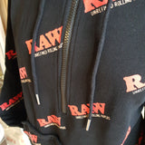 RAW Rawler Zip Hoodie with Rolling Tray