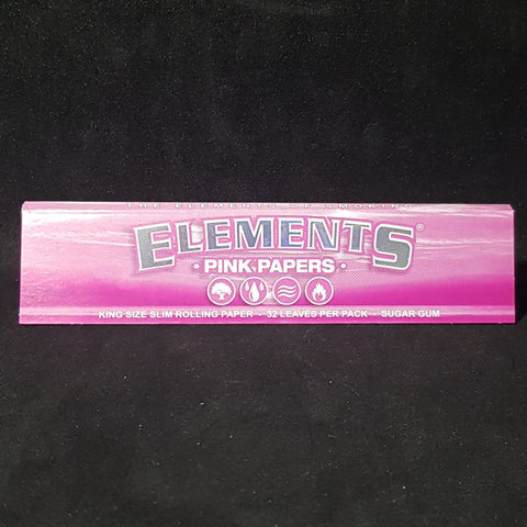 Elements Pink Kingsize Slim  - Ultra Thin Papers