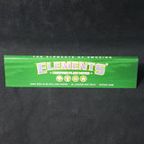 Elements Green Kingsize Slim  - Unrefined Plant Papers