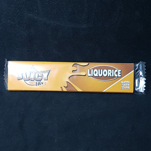 Juicy Jay's Kingsize Slim Flavoured Skins - Liquorice