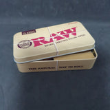 RAW Classic Kingsize Smoking Set - Papers, Tips + Metal Tin