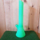 PIECEMAKER "KIRBY" INDY GLOW (GREEN) SILICONE BONG - 37CM (Ø45MM)
