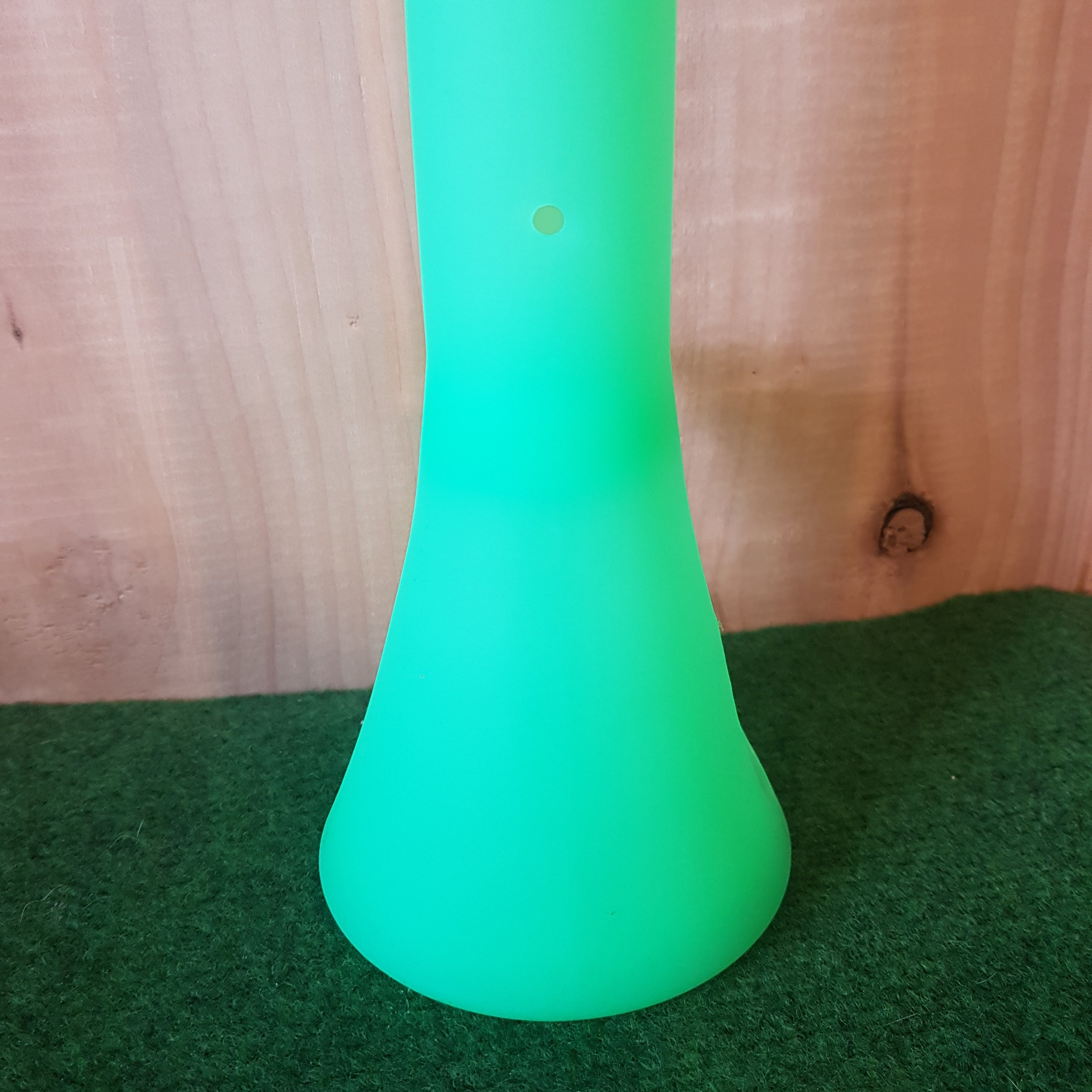 PIECEMAKER "KIRBY" INDY GLOW (GREEN) SILICONE BONG - 37CM (Ø45MM)