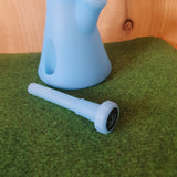 PieceMaker "Kirby" Indy Glow (Blue) Silicone Bong - 37cm (Ø45mm)
