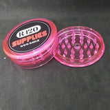 R420 Translucent Plastic 2 Piece Grinder - 60mm