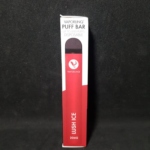 Vaporlinq 20mg - 600 Puffs - Disposable Vape Pen - Lush Ice