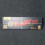 RAW Black Kingsize Cones - 20 Pack