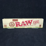 RAW Organic Kingsize Cones - 32 Pack