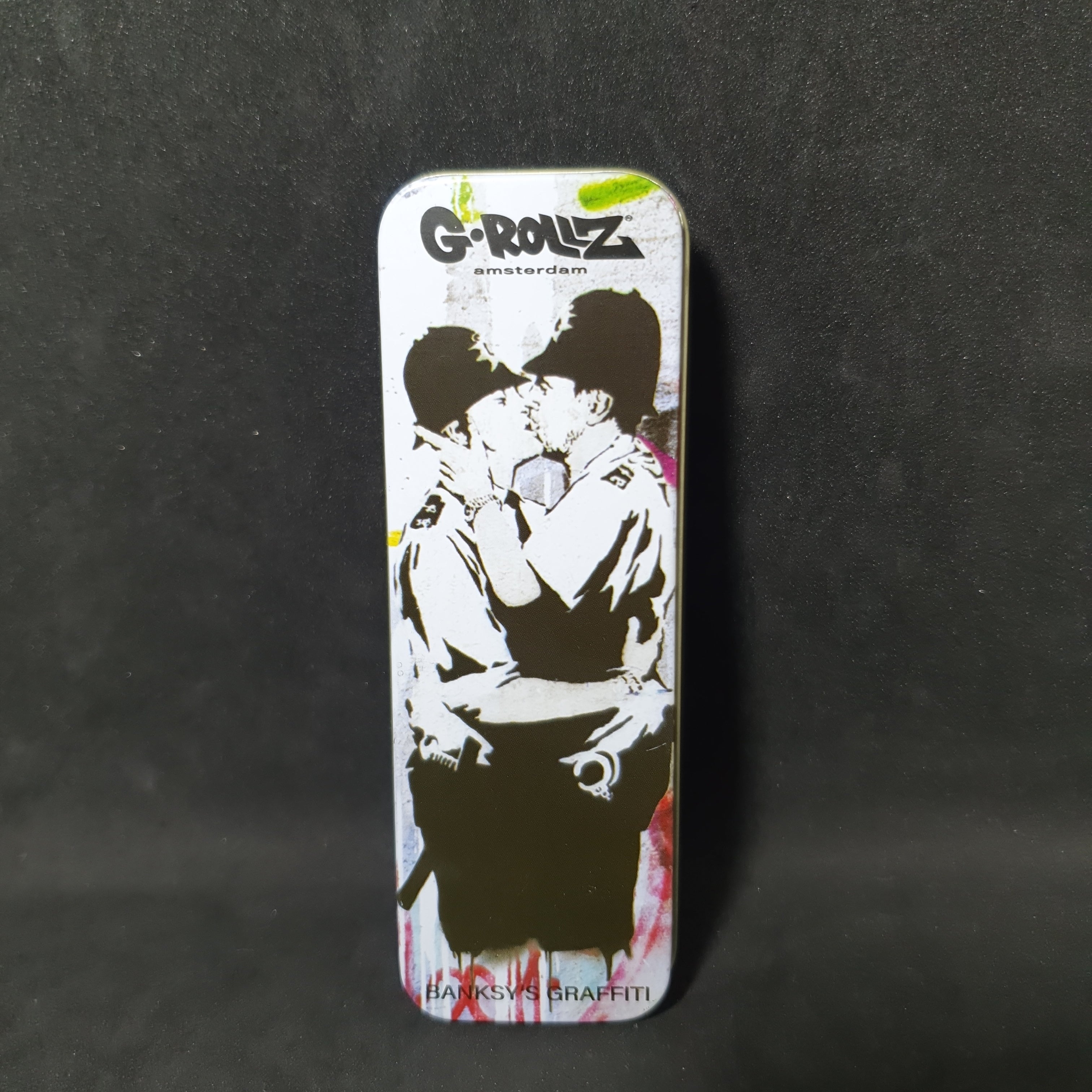 Banksy Design Metal Storage Tin