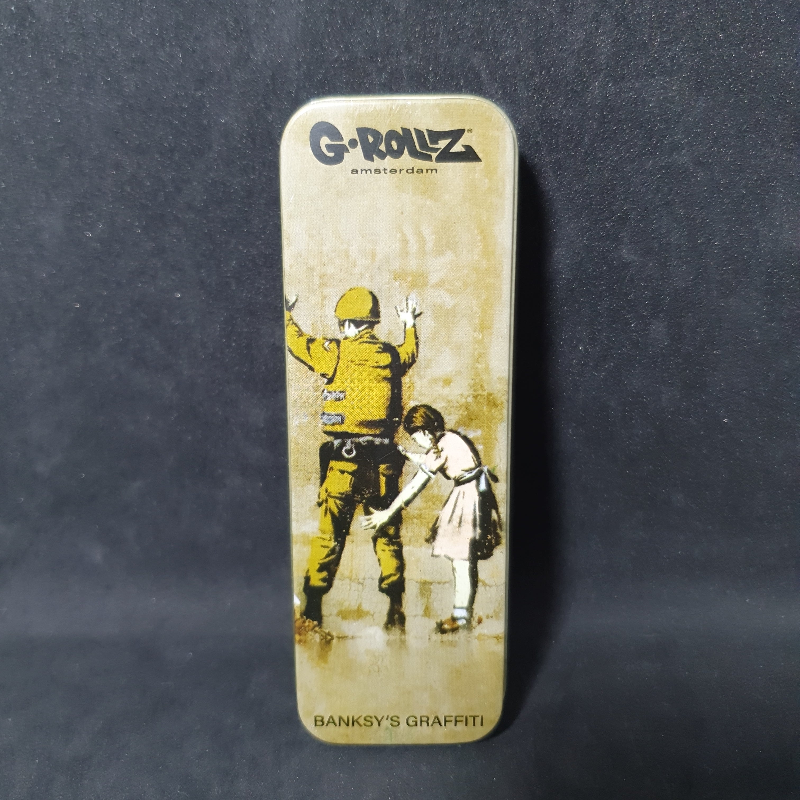 Banksy Design Metal Storage Tin
