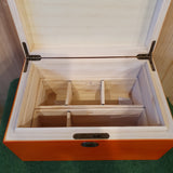 Supreme Wooden Rolling Box - X-Large Lockable
