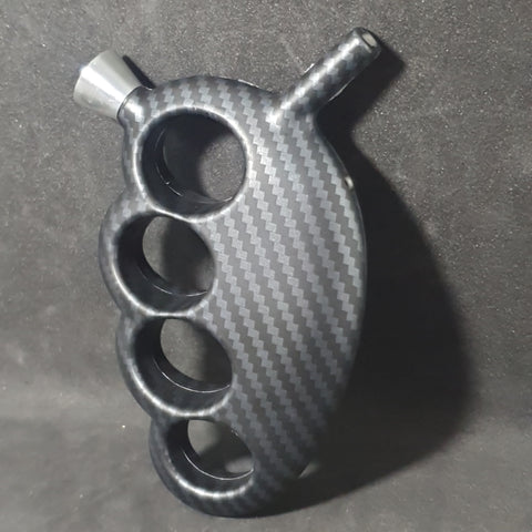 Plastic Carbon Effect Knuckle Duster Pipe / Joint Holder