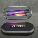 Metal Clipper Lighter + Giftbox - Northern Lights