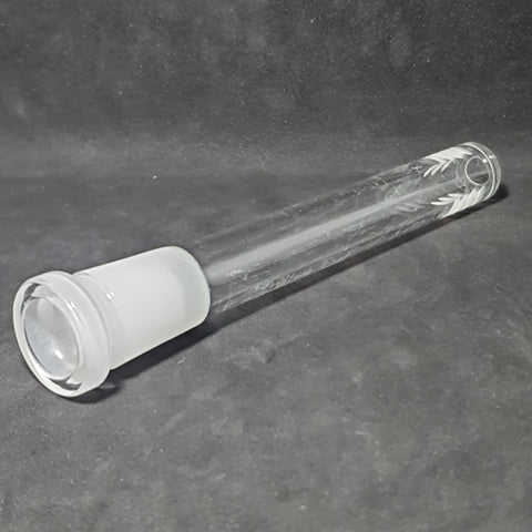 Glass Downstem - 18mm Outer 14mm Inner Joint - 100mm Long