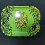 Metal Tin with Rolling Tray Lid - 180x140mm - Lemon Haze