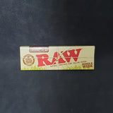 RAW Organic Hemp Single Wide - Single Window - 50 Leaves