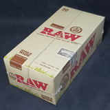 RAW Organic Hemp Single Wide - Single Window - 50 Leaves