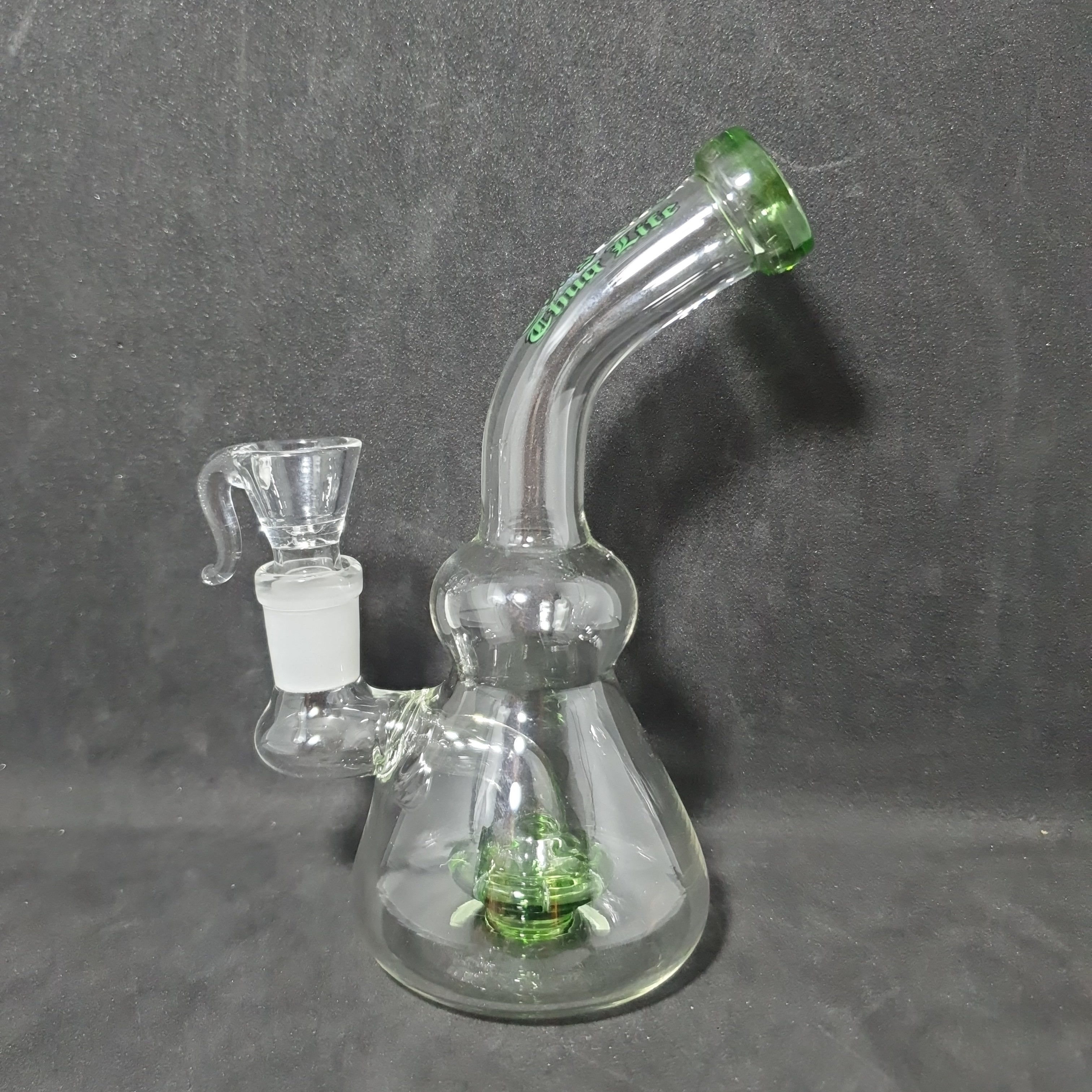 Thug Life - Glass Bong - Green Beaker Special - H: 16cm