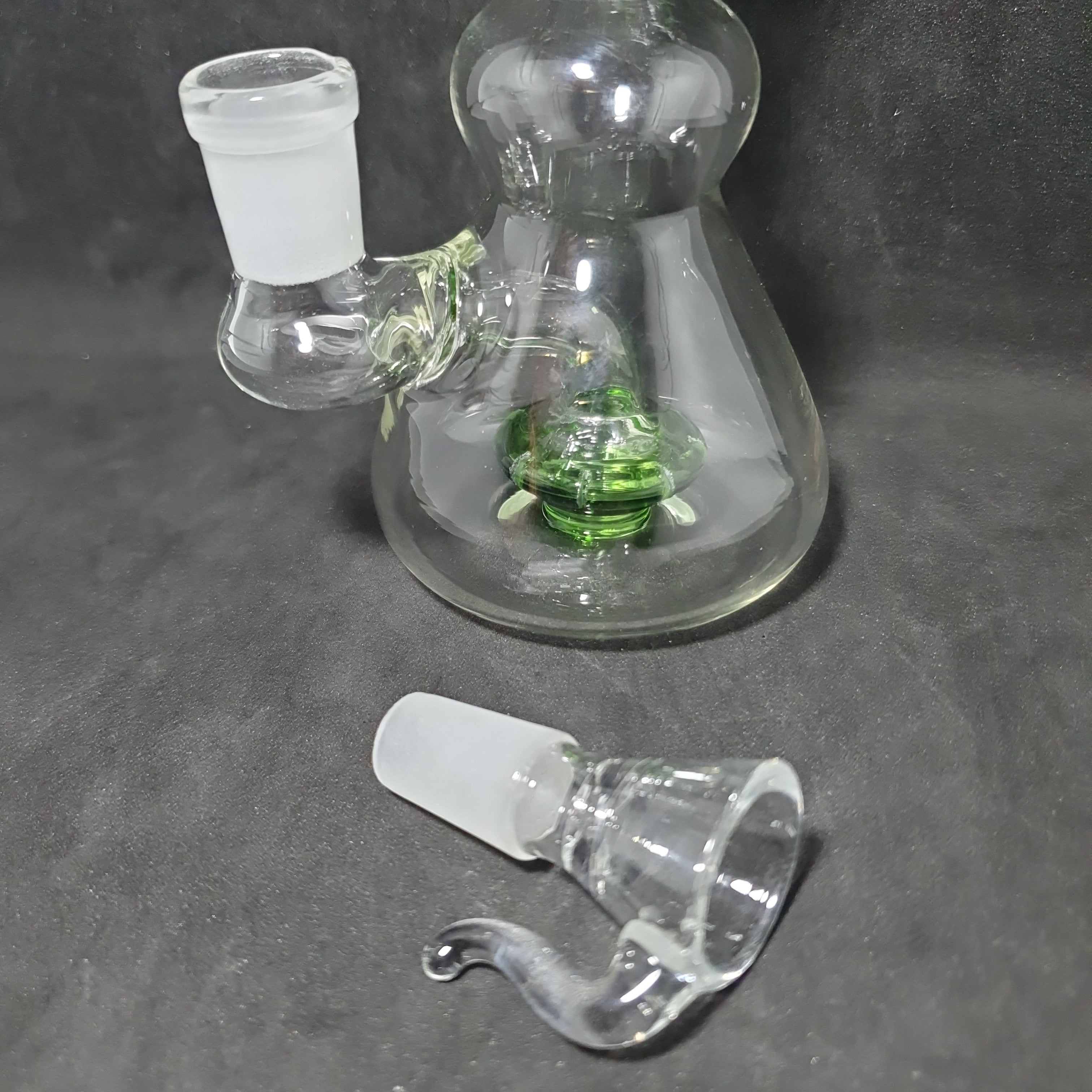 Thug Life - Glass Bong - Green Beaker Special - H: 16cm
